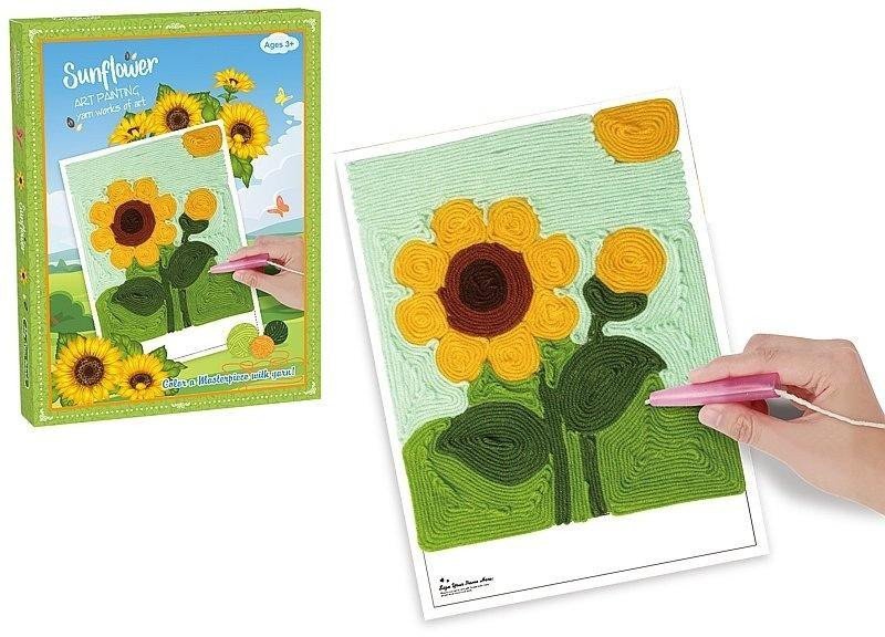 Obrazek do wypełniania włóczką na rzep EDUKAMP