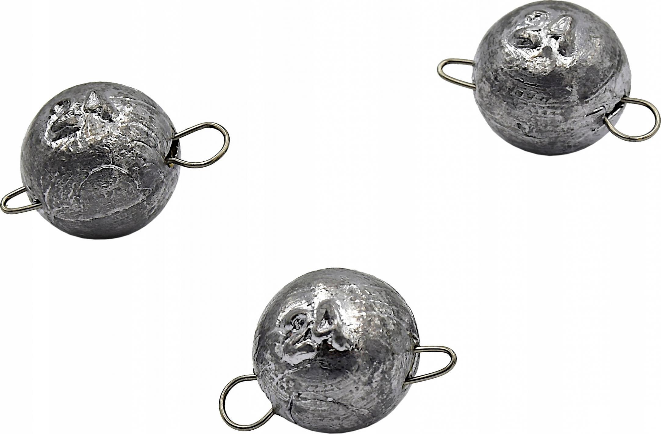 ZHIBO Czeburaszka główka ołowiana składana 24 g - 3 szt