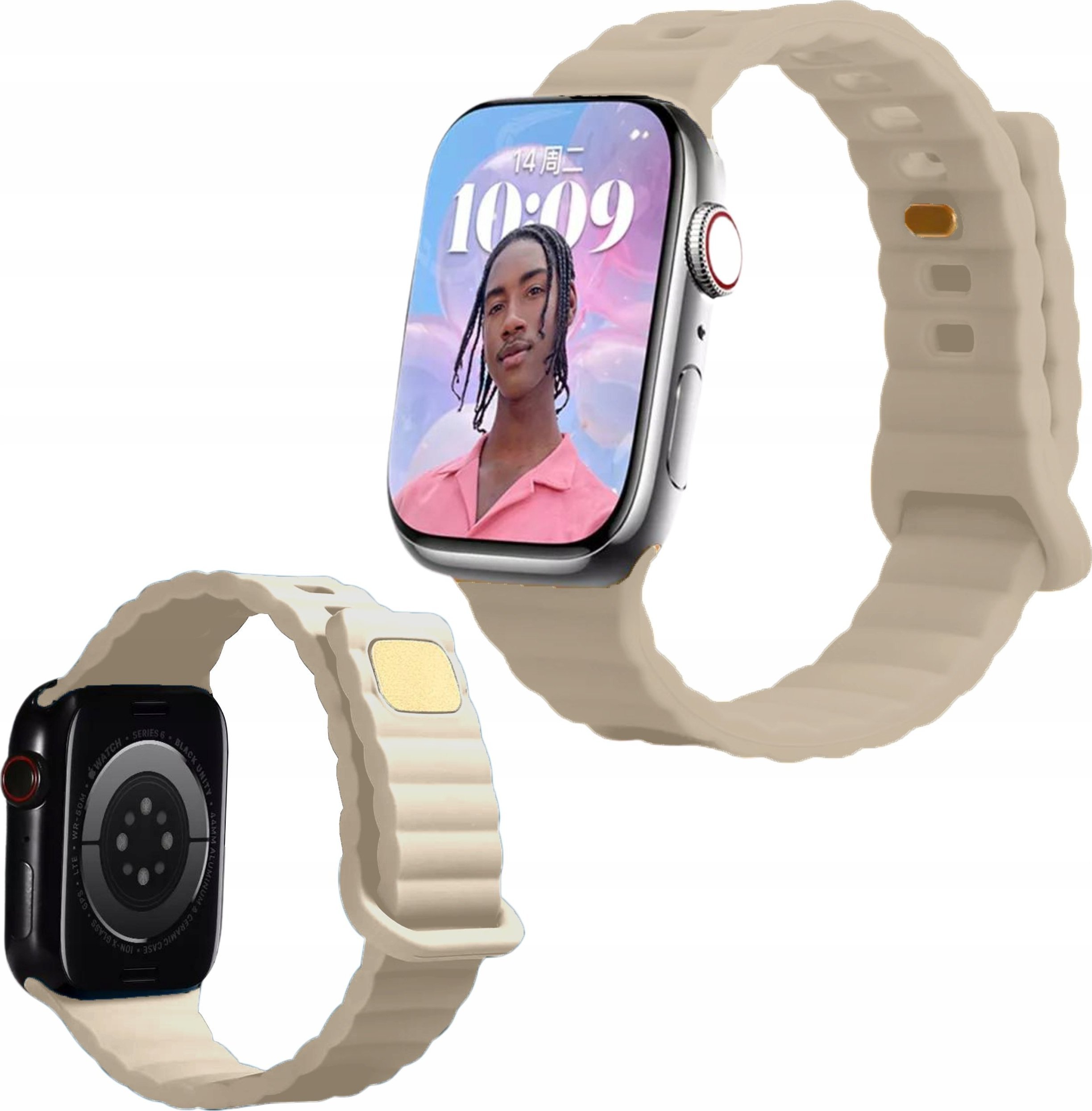 4TechGoods PASEK DO APPLE WATCH 4 5 6 7 8 SE ULTRA 42 44 45mm