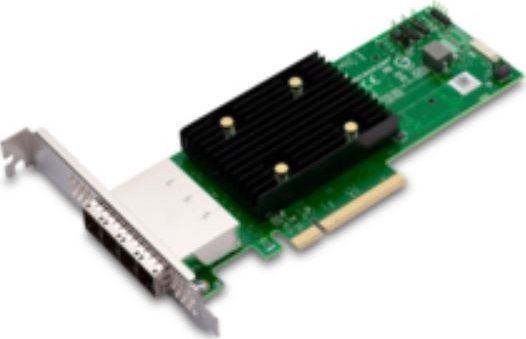 Kontroler Broadcom Broadcom HBA 9500-16e 16-Port extern SATA 3 / SAS 3 / PCIe 4.0 (NVMe)