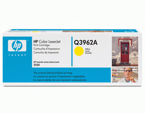 Toner HP 122A Yellow Oryginał (Q3962A)