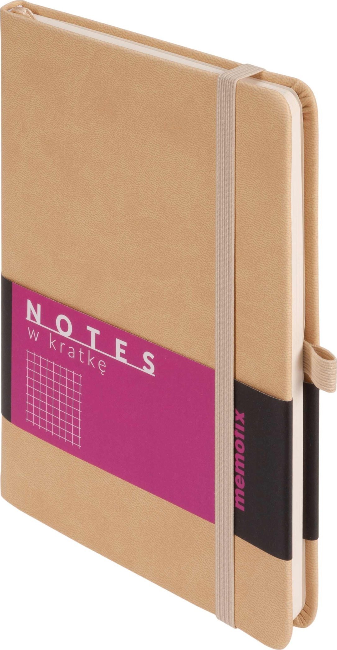 Notes Memofix B6 kratka beżowy