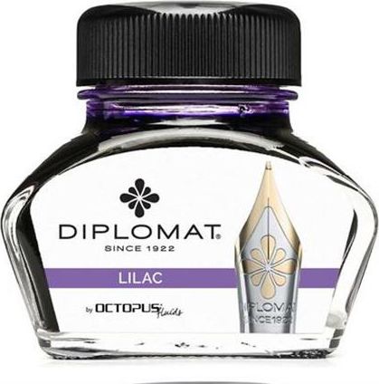 Diplomat atrament Diplo Octopus 30 ml szkło liliowe