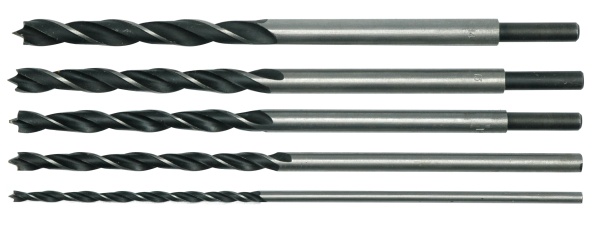 Wiertło Vorel do drewna kręte walcowe 6 10 12 13 14 8mm zestaw (22460)