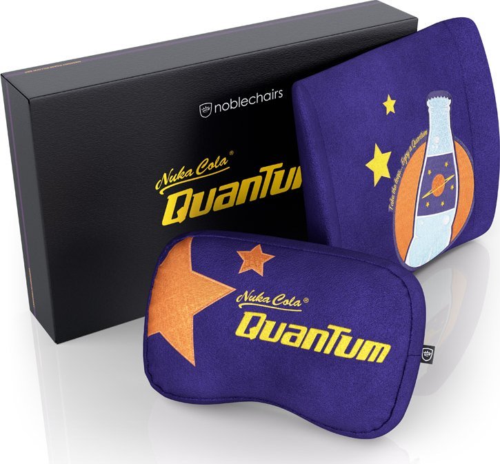 Noblechairs Zestaw poduszek z pianki zapamiętującej kształt - Fallout Nuka-Cola Quantum Edition (GAGC-296)