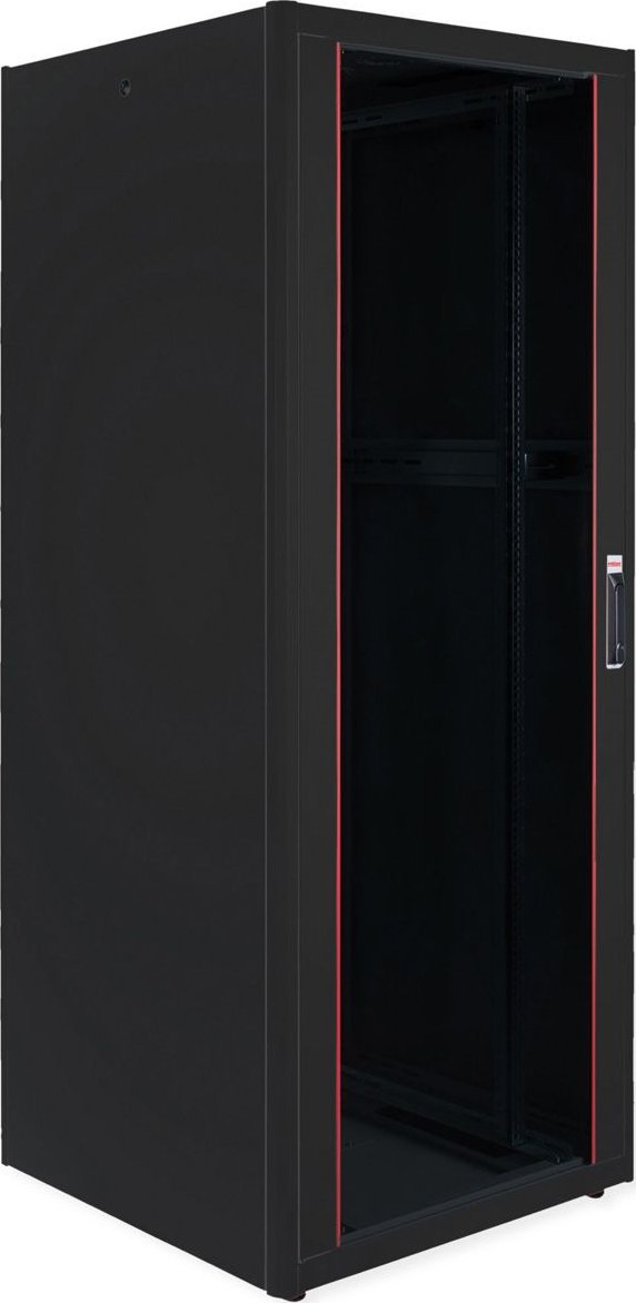 Szafa Roline ROLINE Netzwerkschrank Pro 48,26cm 19Zoll 42 HE 800x800 BxT Glast�r schwarz