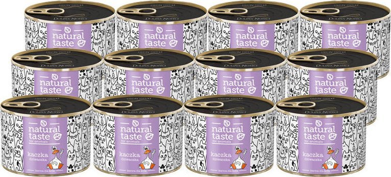 Dolina Noteci Natural Taste* z kaczką 12x185g