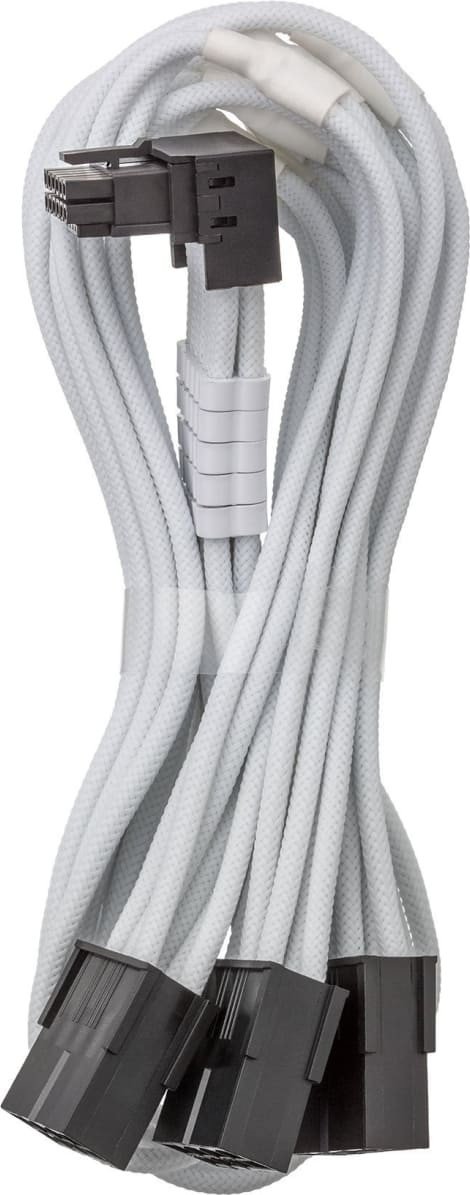 CableMod Universal Pro ModMesh 16-Pin zu 16-Pin-Kabel, Sleeved, StealthSense - wei, 60 cm