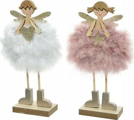 Dekoracja świąteczna Kaemingk anioł