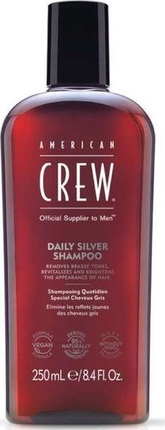 American Crew American Crew Daily Silver Shampoo - Szampon do włosów siwych, 250ml