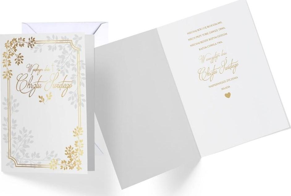 KUKARTKA Karnet V-020 Chrzest