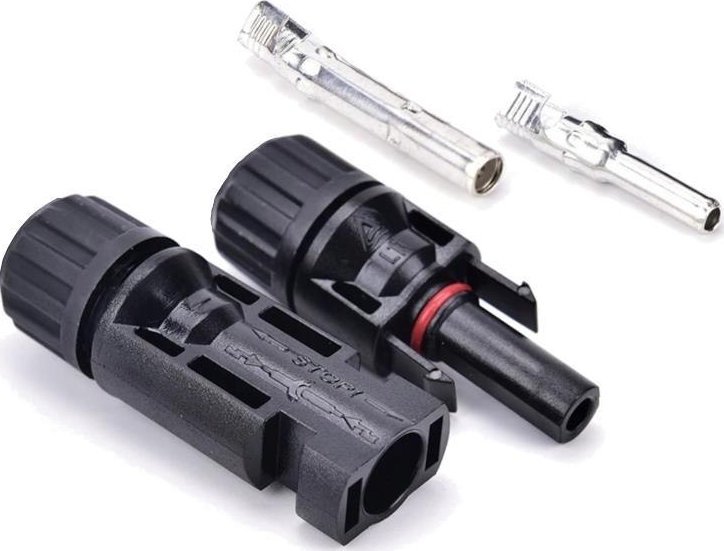 V-TAC Złącze Wtyk Gniazdo Konektor Solarny paneli PV MC4 4-6mm2 V-TAC