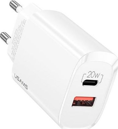Ładowarka Usams T35 1x USB-A 1x USB-C 3 A (CC121TC01)