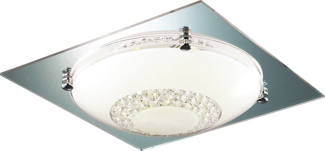 Lampa sufitowa Italux Plafon metalowy do salonu Italux Ermes ledowy C29517F-18T