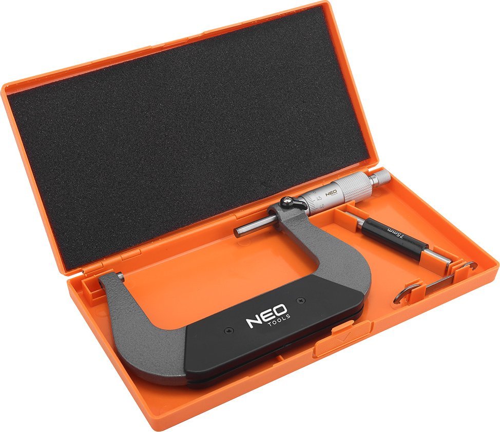 Neo Mikrometr noniuszowy 75-100 mm