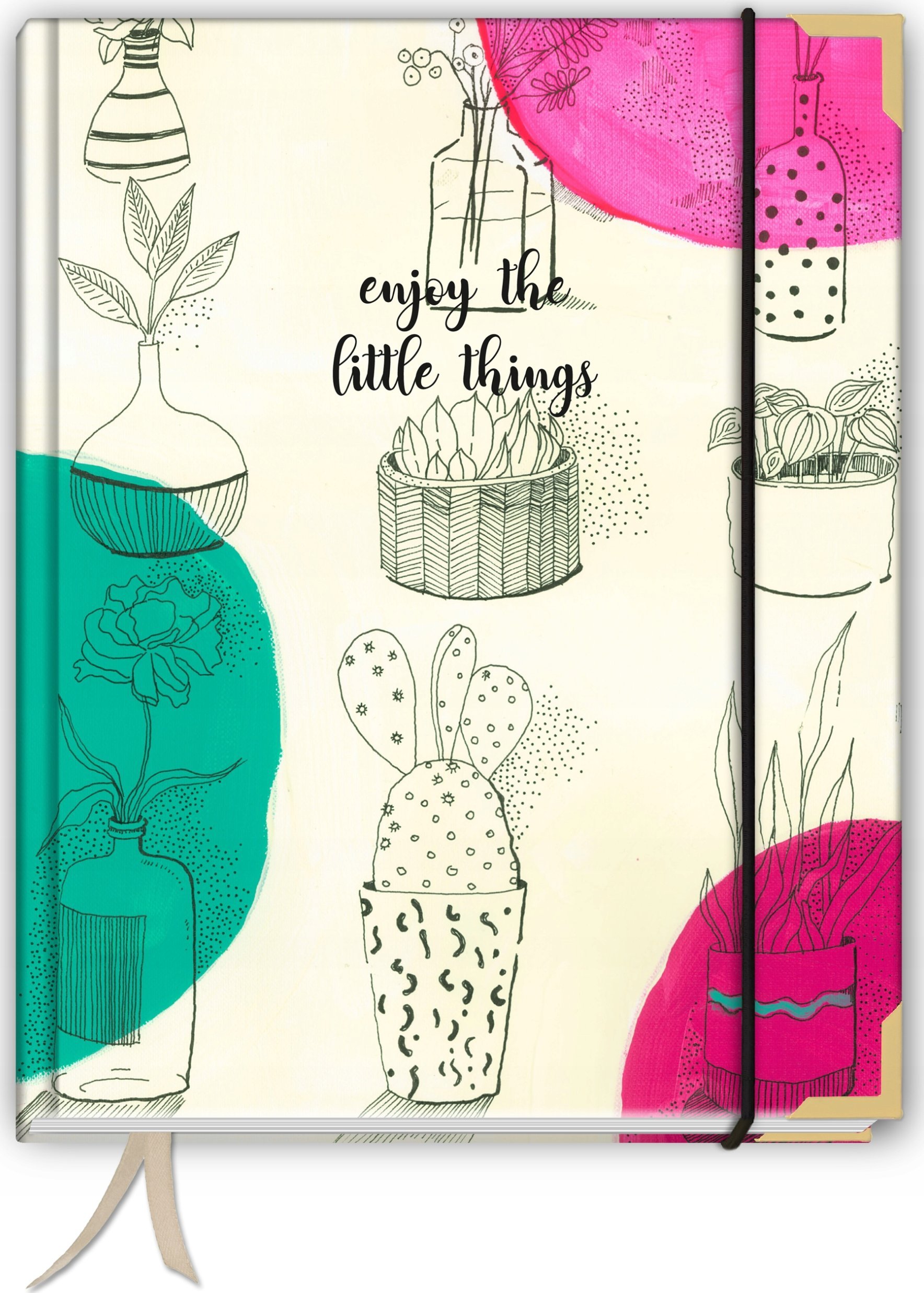 TadaPlanner Bullet journal szyty 214 stron TaDaPlanner notatnik A5 w kropki pamiętnik