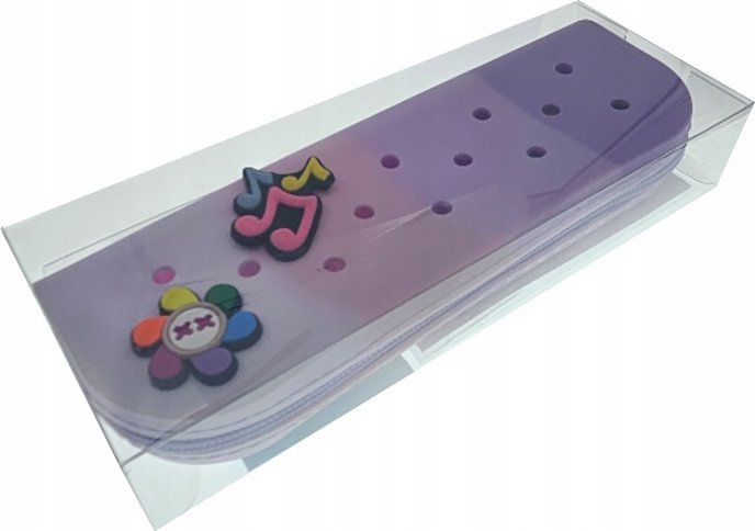 Piórnik Stnux Piórnik z wpinkami fioletowy STN 9124