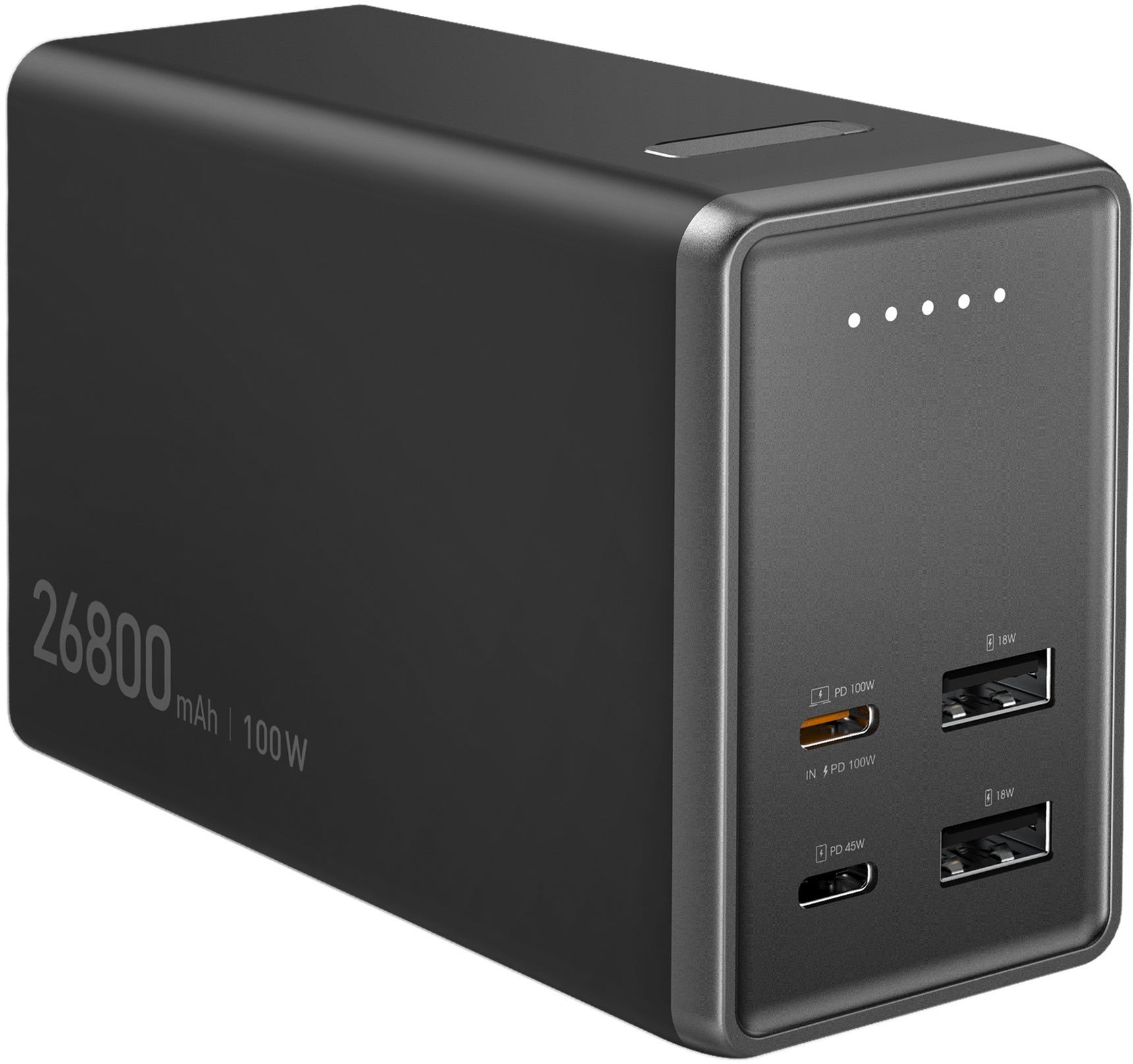 j5create JPB264100-N bank mocy 26800 mAh Czarny