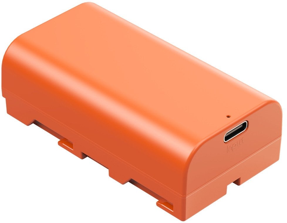 Smallrig 4971 NP-F550 USB-C Rechargeable Camera Battery (Orange)
