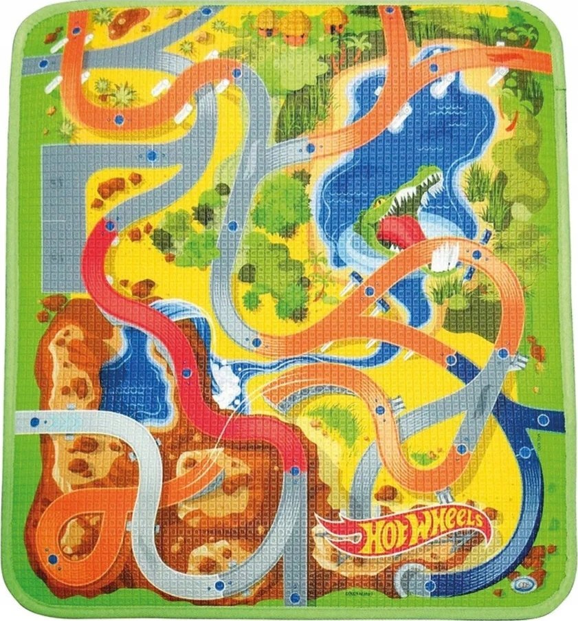 Mattel *****HW mata podłogowa 80X70cm+autko 42022