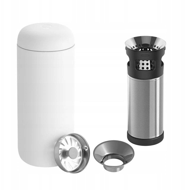 Fellow - Carter Infuser Set - Kubek Carter Move Mug Biały 473 ml + Zaparzacz Carter Infuser