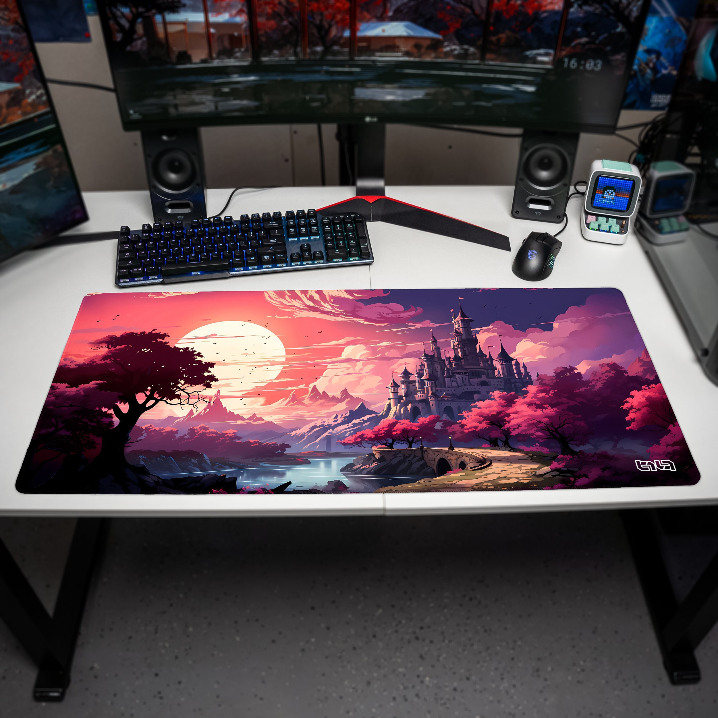 Podkładka Tilt PODKŁADKA POD MYSZ GAMINGOWA Rosewood 90x40 TILT Gamingowa XL Dla gracza