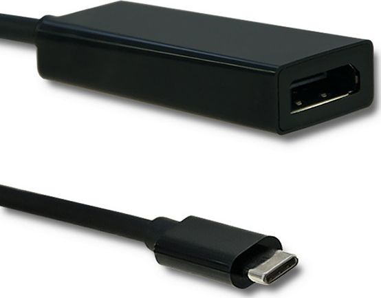 Adapter USB Qoltec USB-C - DisplayPort Czarny (50377)