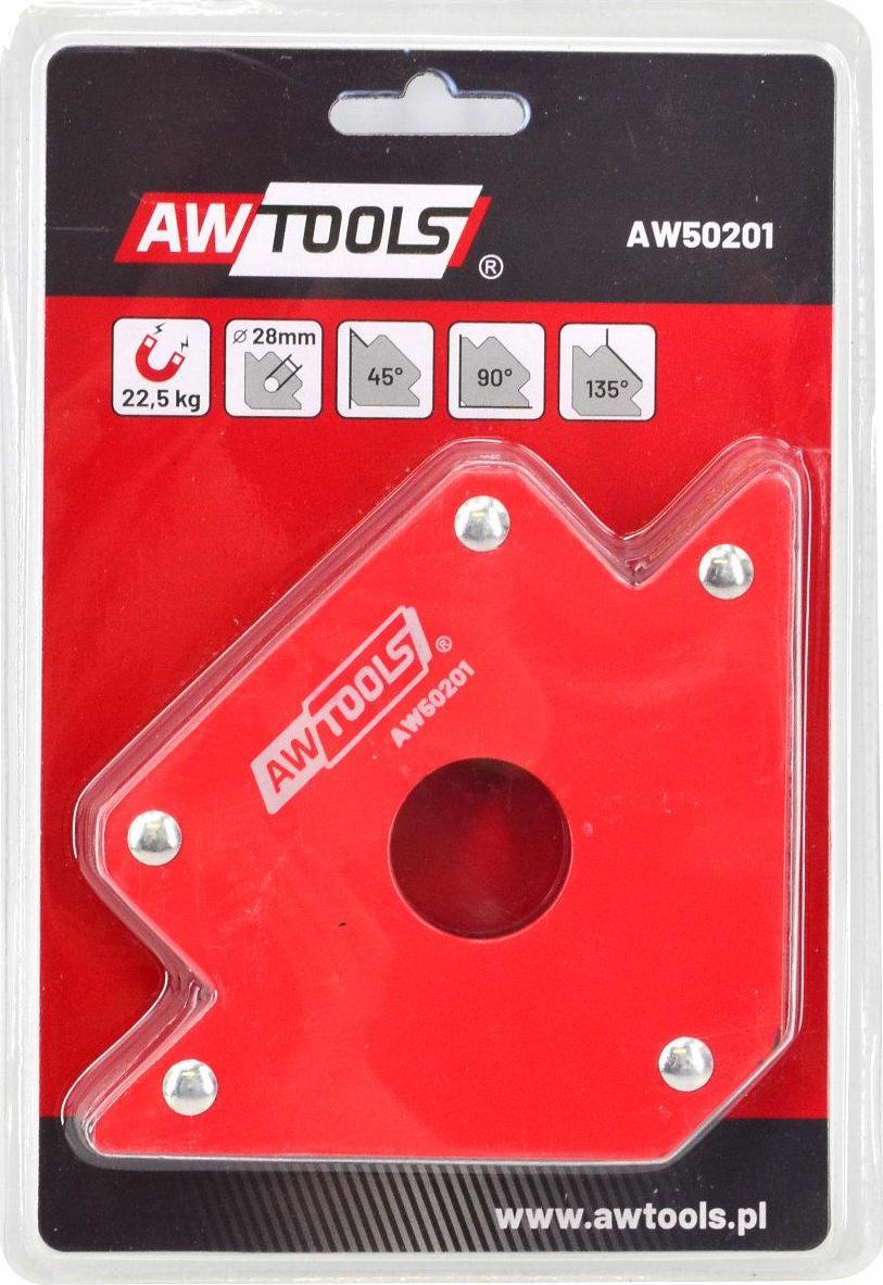 AWTools AWTOOLS KĄTOWNIK SPAWALNICZY MAGNETYCZNY 22,5KG.102x155x17 AW50201