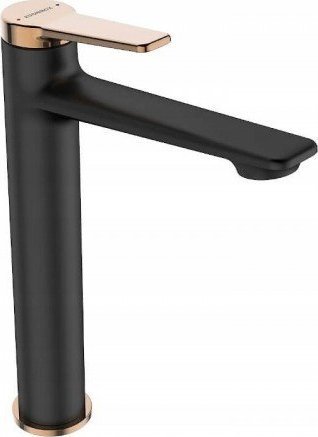 Bateria umywalkowa Kuchinox Bateria umywalkowa nablatowa stojąca Alanis czarna