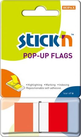 Anna Zaradna ZAKŁADKI STICK'N 25 X 45 MM (50), ŻÓŁTY