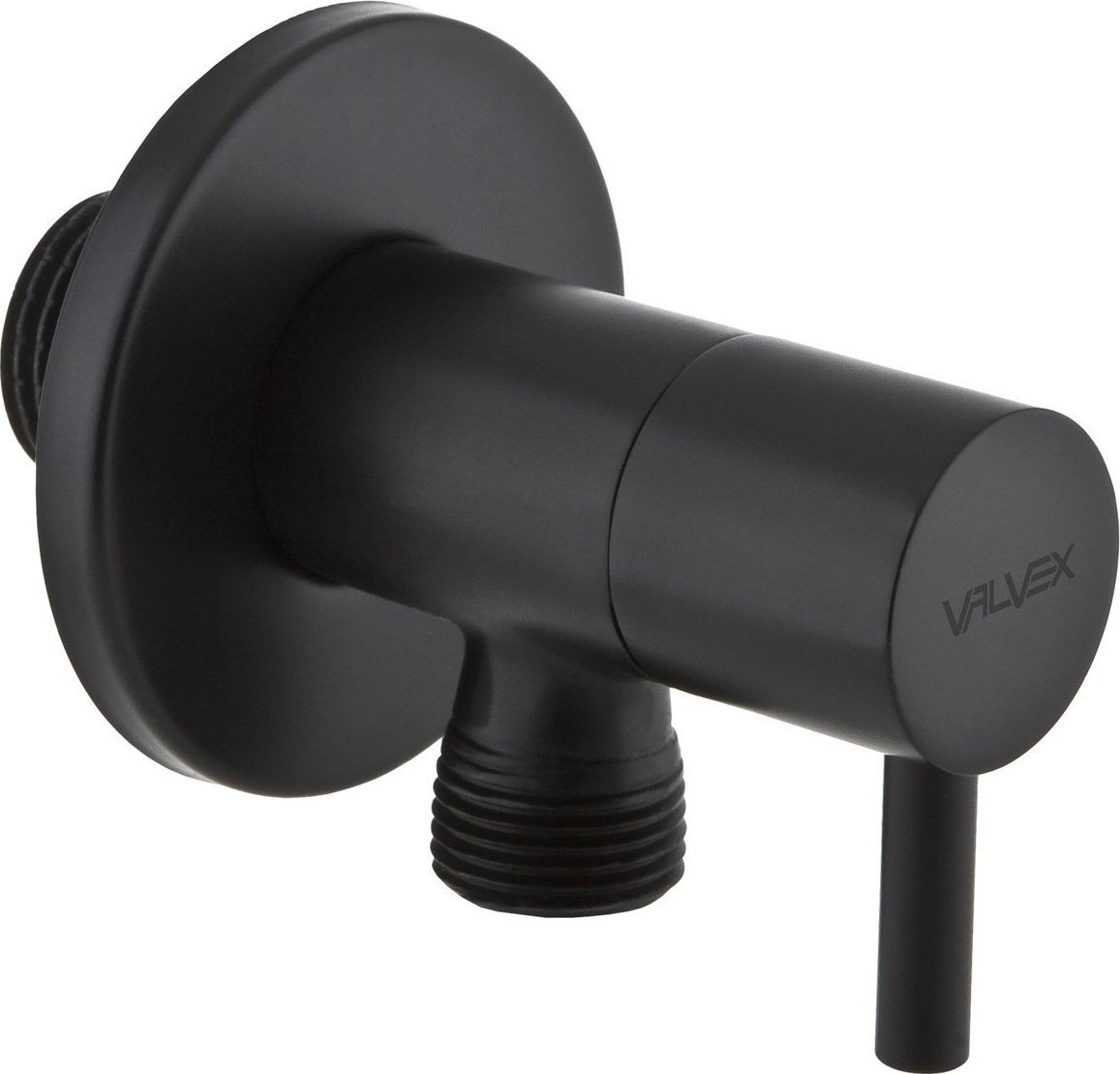 Valvex 1482350 VEGA BLACK ZAWÓR KĄTOWY 1/2X3/8 Z GŁOWICĄ CERAMICZNĄ VALVEX // Ź.VALVEX.1482350
