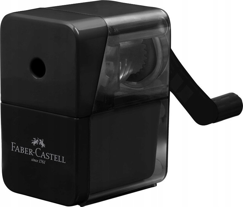 Faber-Castell Faber-Castell 180984 temperówka Temperówka ręczna Czarny