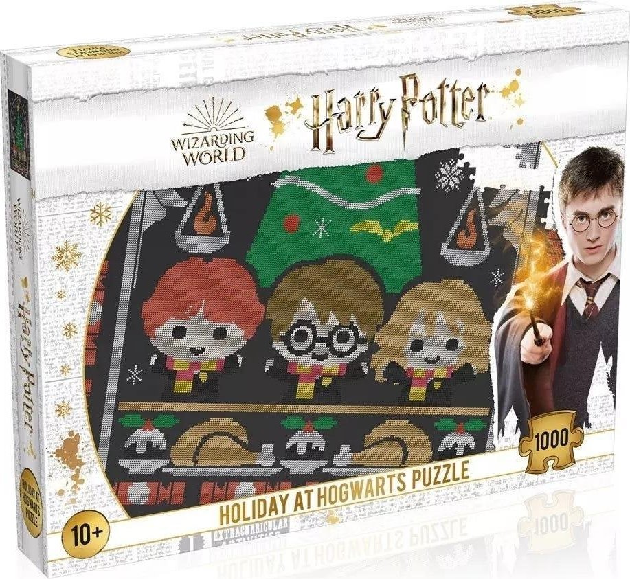 Winning Moves Puzzle 1000 Harry Potter Christmas Jumper 1