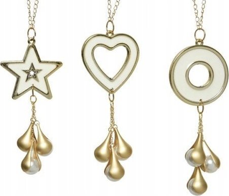 Kaemingk Zawieszka na choinkę złota 20 cm