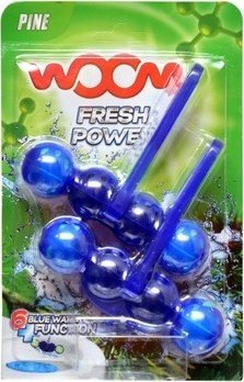 Woom Zawieszka do toalety barwiąca wodę Woom Blue Pine 110g