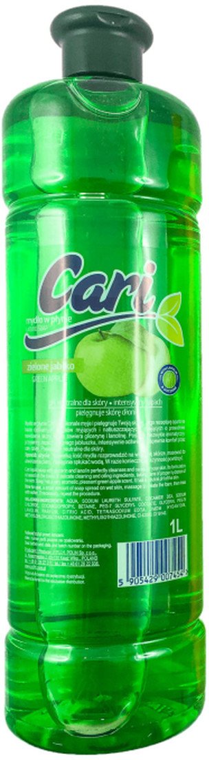Cari Mydło w płynie Zielone Jabłuszko zapas 1000ml