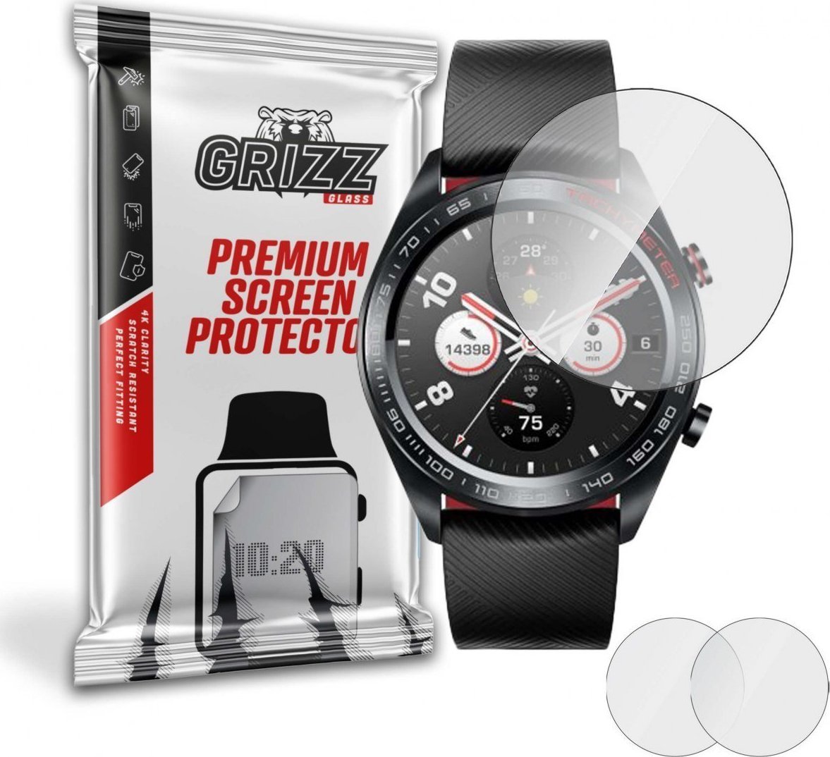 GrizzGlass Szkło hybrydowe Grizz Honor Watch Magic