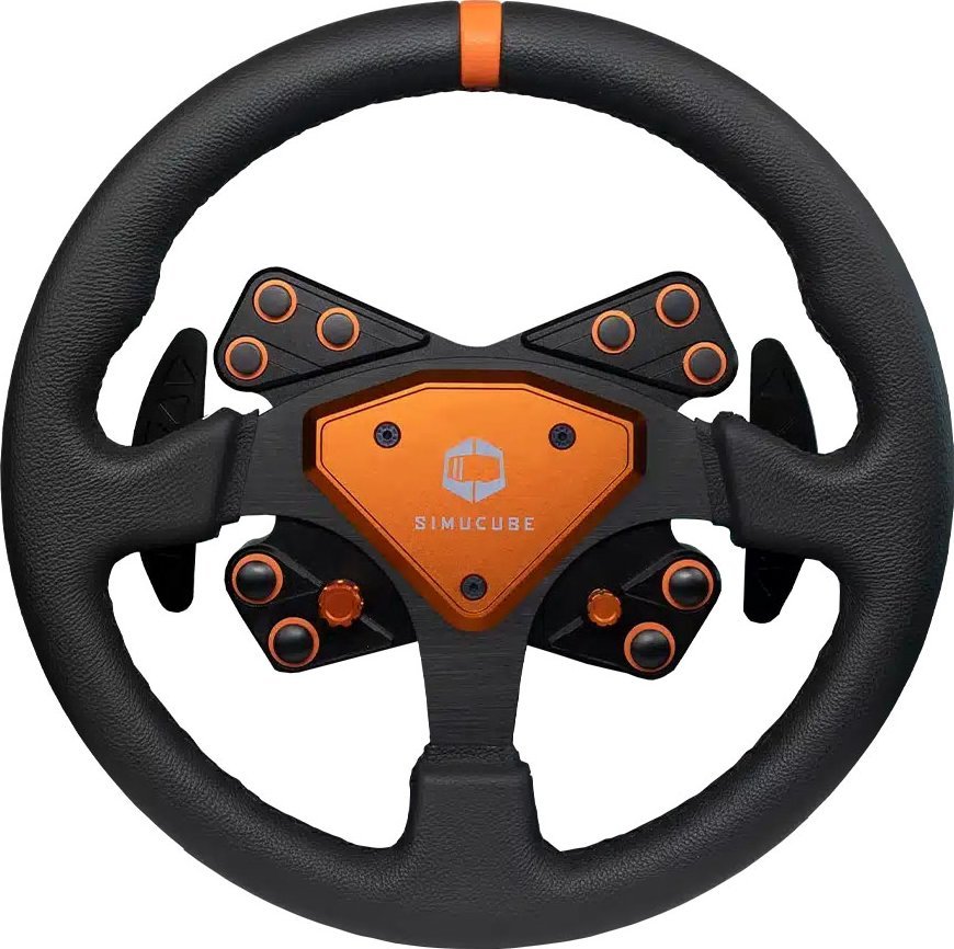 Simucube Tahko Lenkrad, Rund - 320 mm, orange