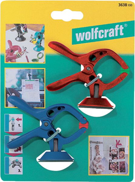 Wolfcraft Ścisk sprężynowy MicroFix 30mm 2szt. (3638100)