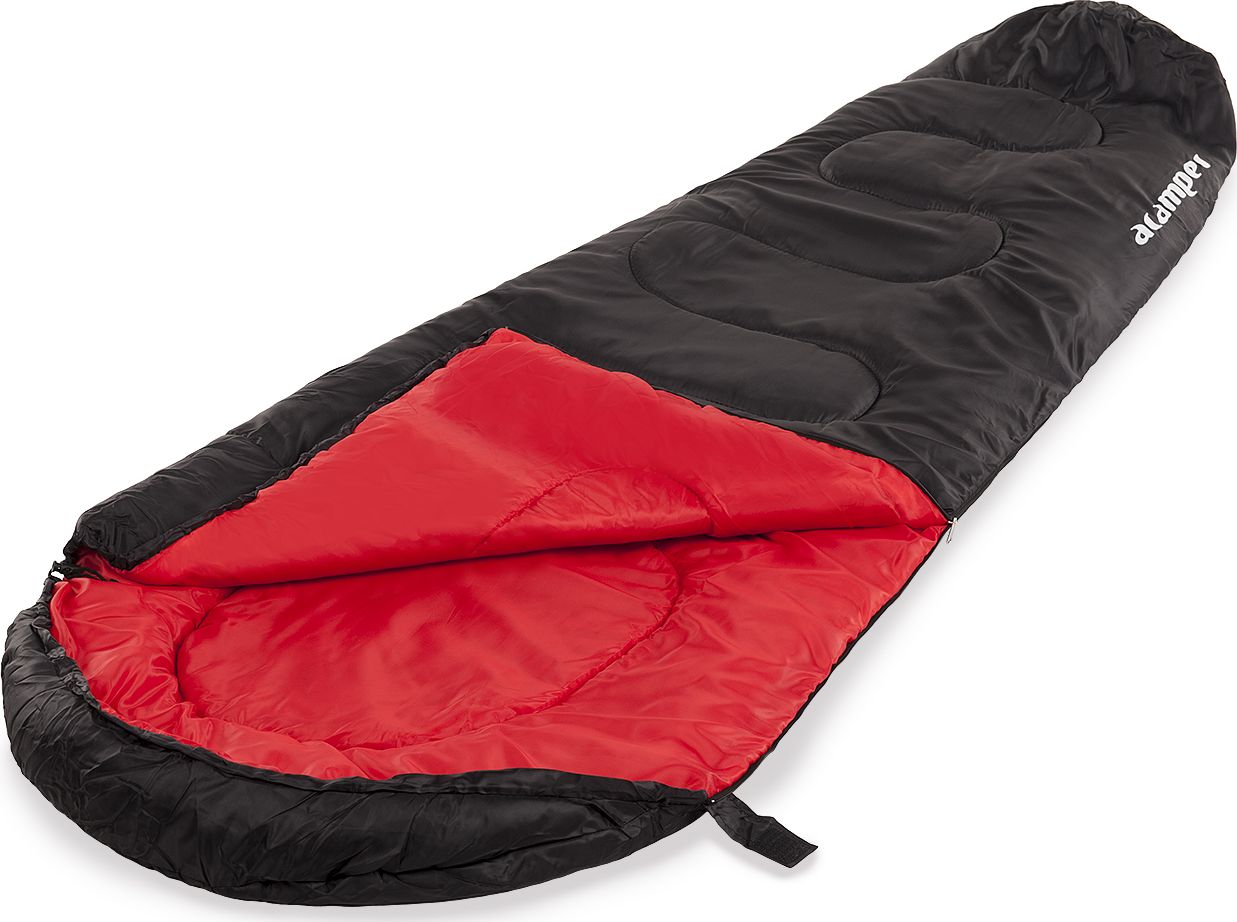 Acamper Śpiwór mumia 300g/m2 czarny