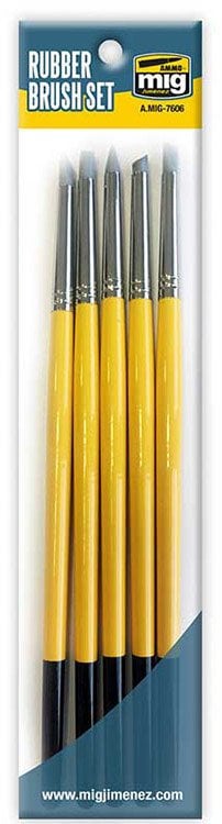 Ammo: Rubber Brush Set