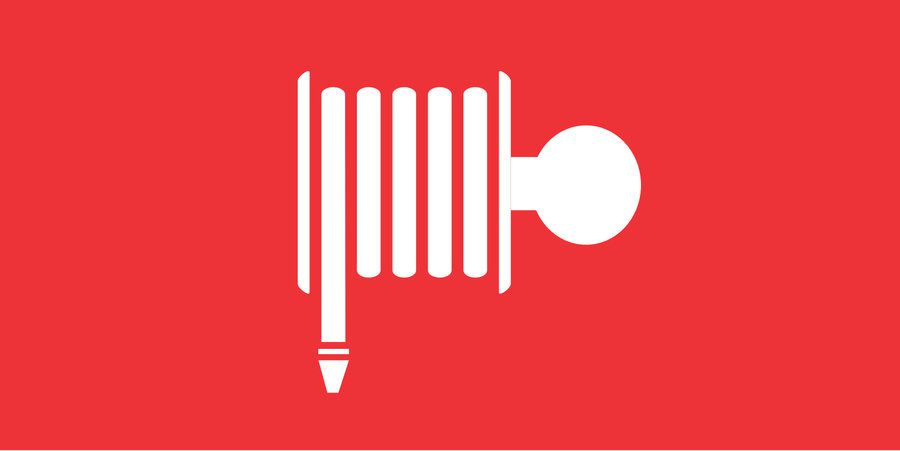 AWEX Piktogram Hydrant 150 x 300mm (PD61)