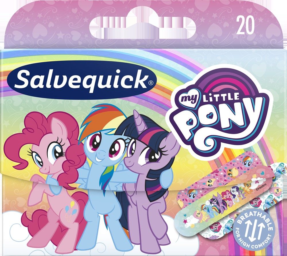 Salvequick Plastry dla dzieci My Little Pony 20szt.