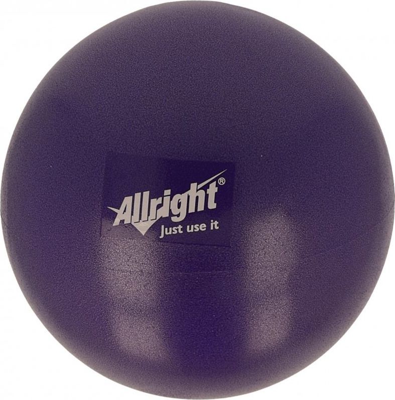 Allright Piłka do ćwiczeń Over Ball 18cm fioletowa