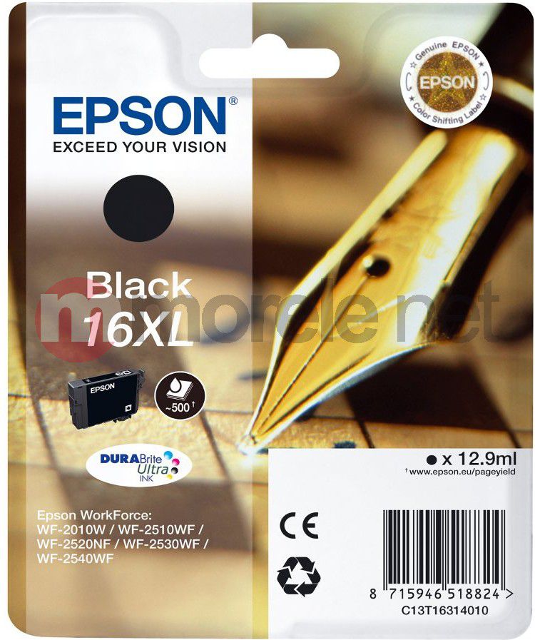 Tusz Epson tusz T1631 XL (C13T16314010) Black
