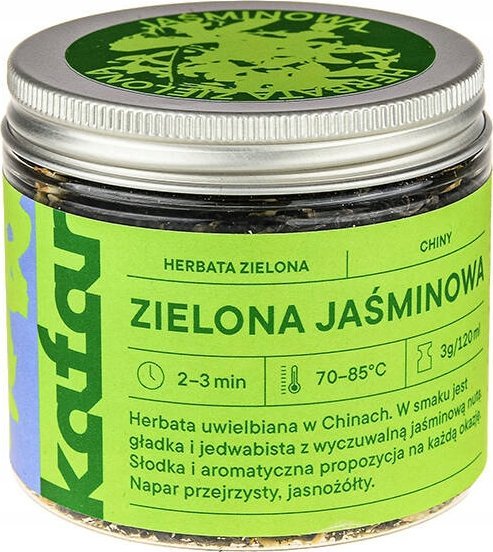 Blue Drop Kafar - Zielona Jaśminowa - Herbata sypana 50g