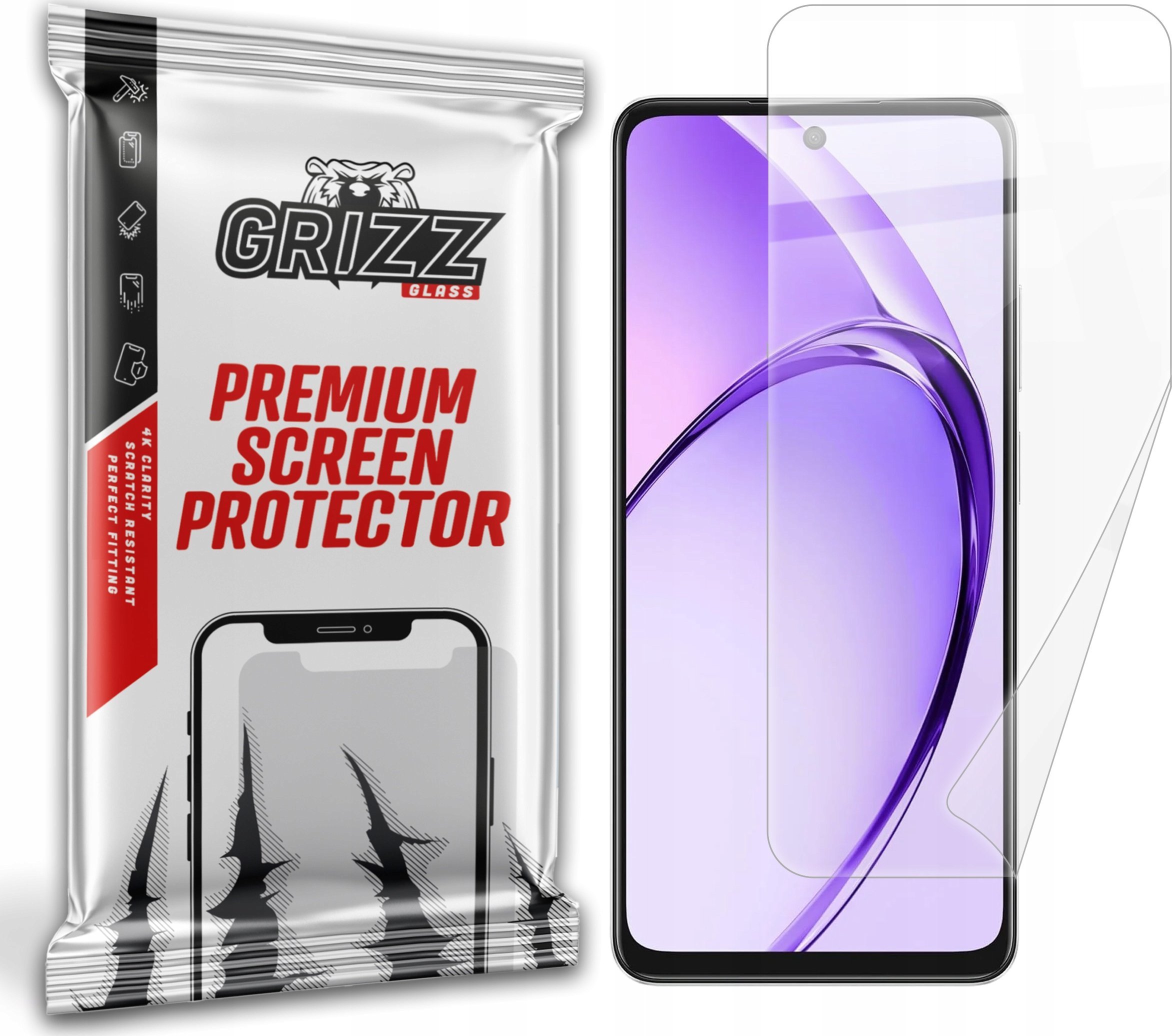 GrizzGlass Folia ceramiczna GrizzGlass CeramicFilm do Oppo A3x 5G