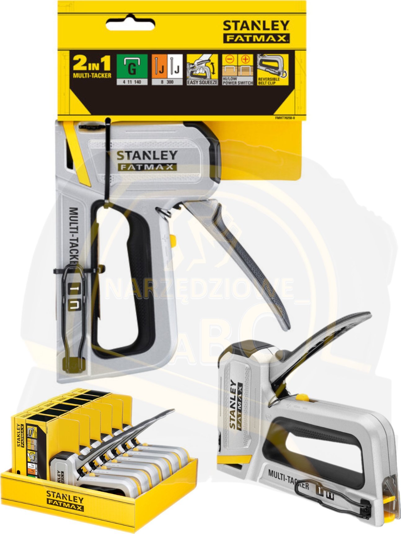 HEAVY DUTY STAPLER TYPE G+ J PINS