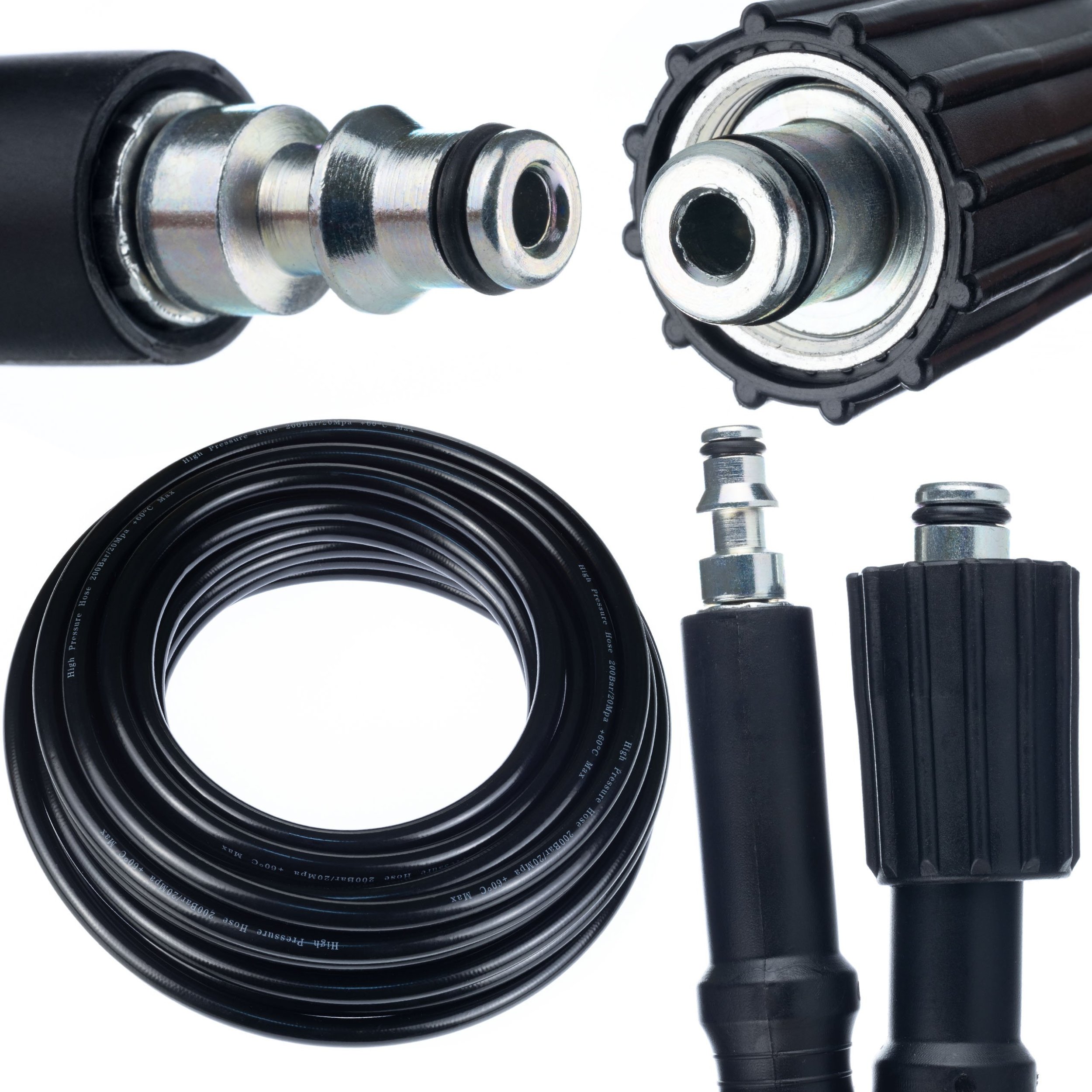 Rosfix WĄŻ 15M CLICK-M22 QUICK CONNECT MYJKA CIŚNIENIOWA LAVOR STM GALAXY PLANET