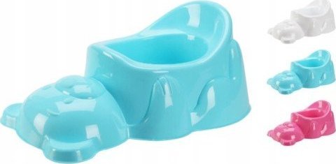 Koopman Nocnik dla dzieci z misiem plastikowy 41x27 cm